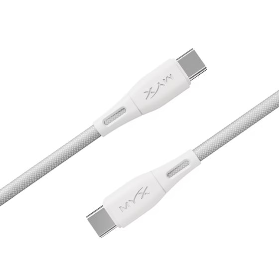 MYX PRO TURBO CABLE USB-C TO USB-C (1.2M) WHT