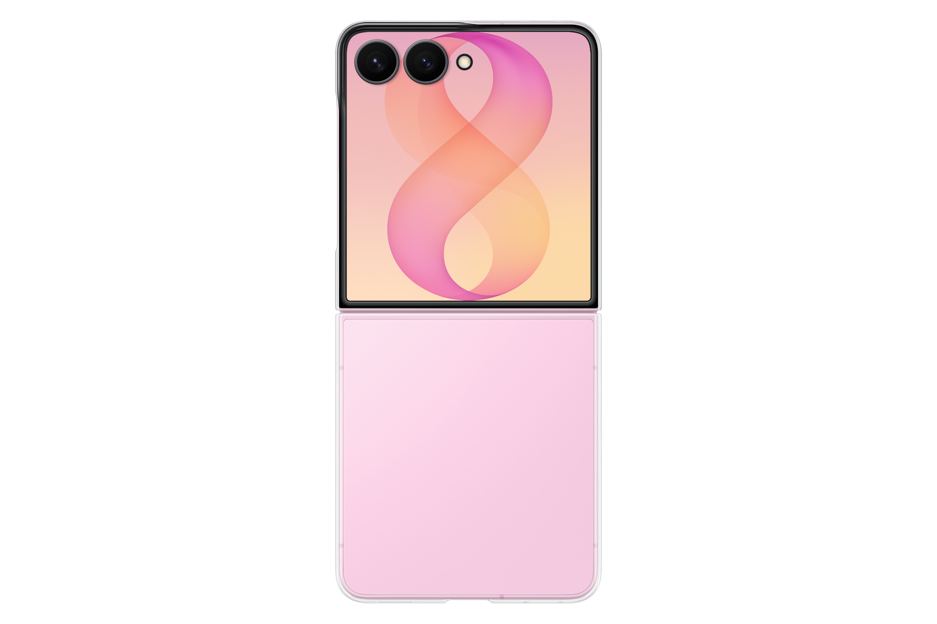 Samsung Z Flip8 Clear Case - Hero