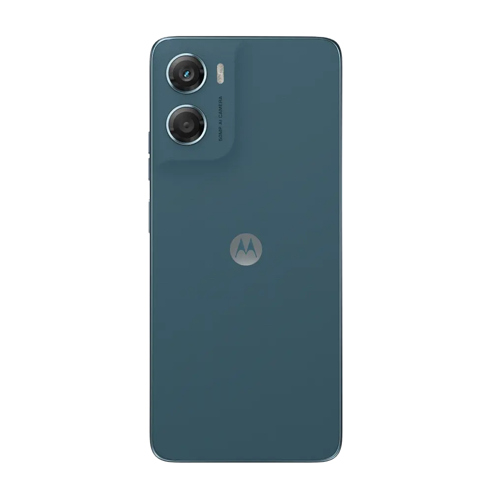 Motorola G06 4G Dual SIM Smartphone 4GB RAM, 128GB Storage, Blue