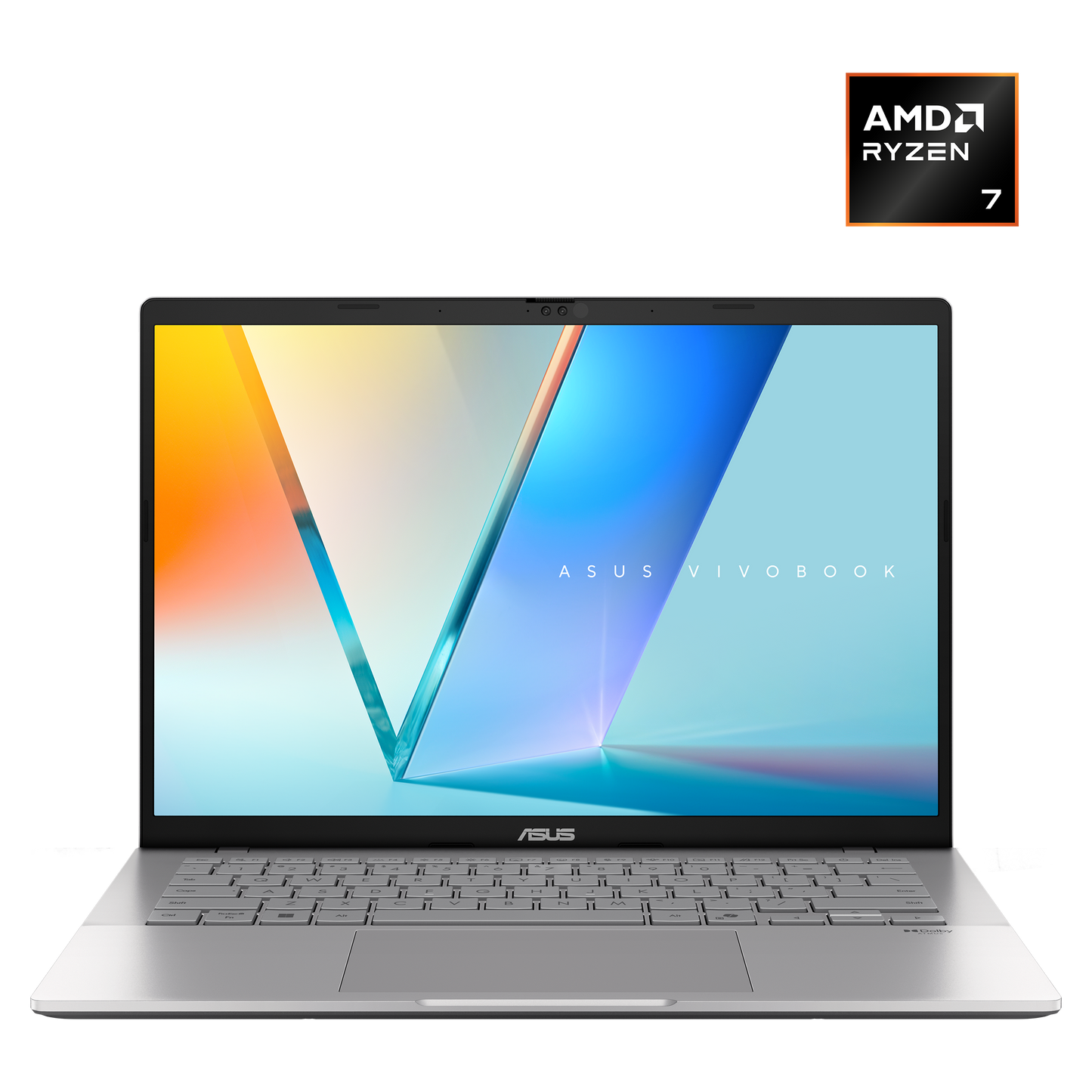 ASUS Vivobook S14 M3407KA Cool Silver front view