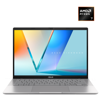 ASUS Vivobook S14 M3407KA Cool Silver front view