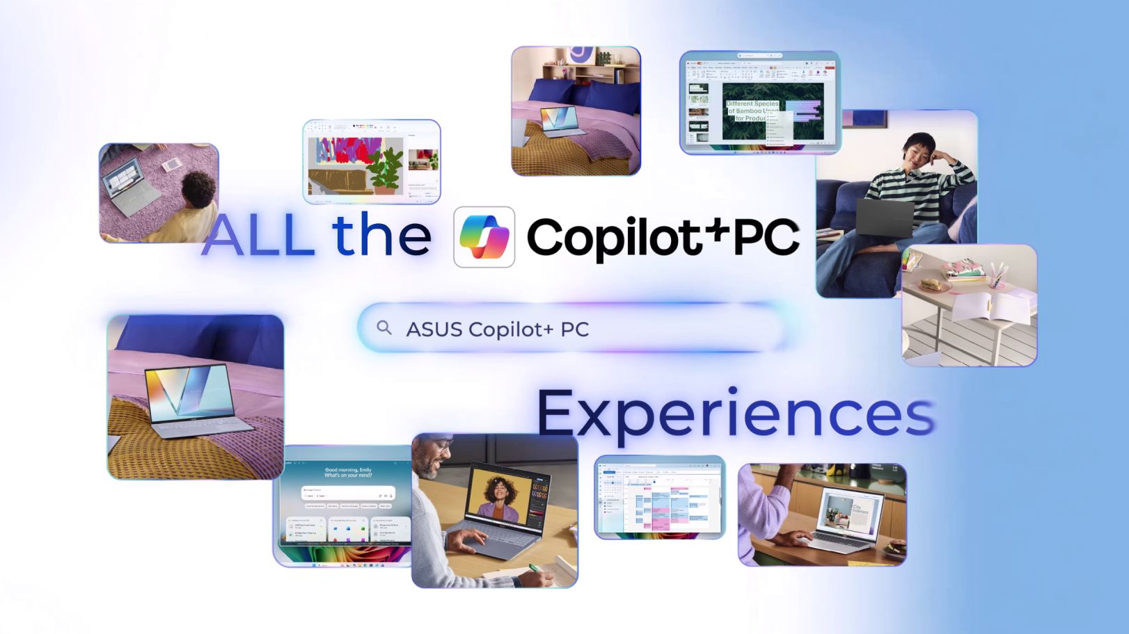 ASUS Vivobook 14 M1407KA Platinum Gold lifestyle