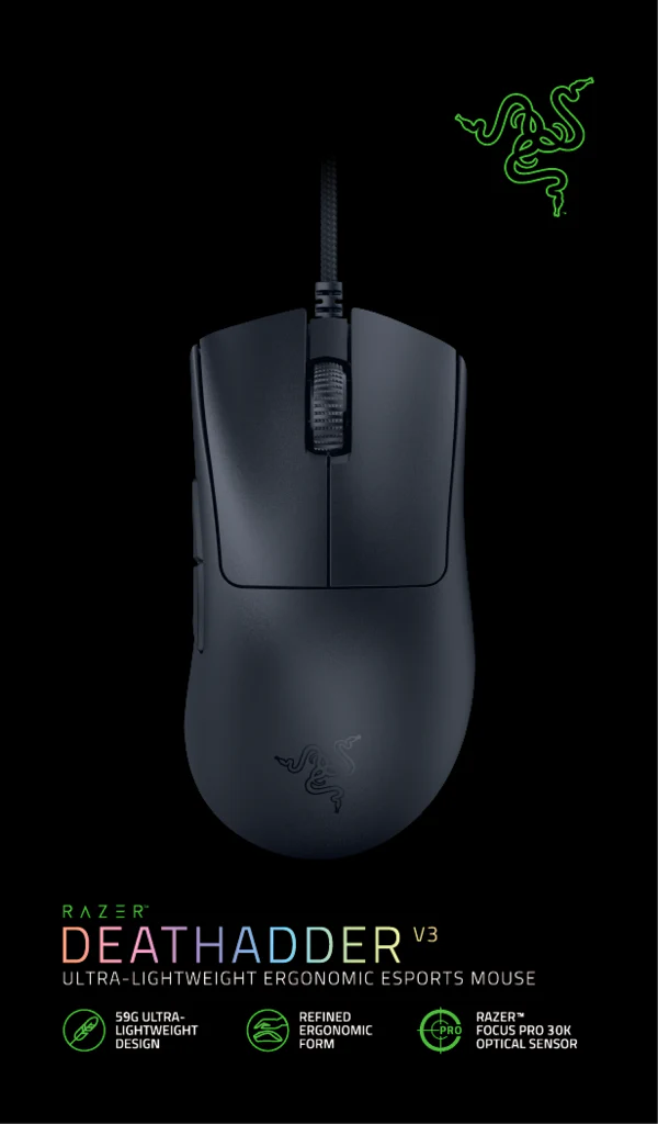 RAZER DEATHADDER V3 MOUSE