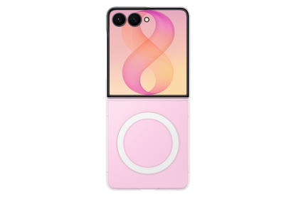 Samsung Z Flip8 Clear Magnet Case - Hero