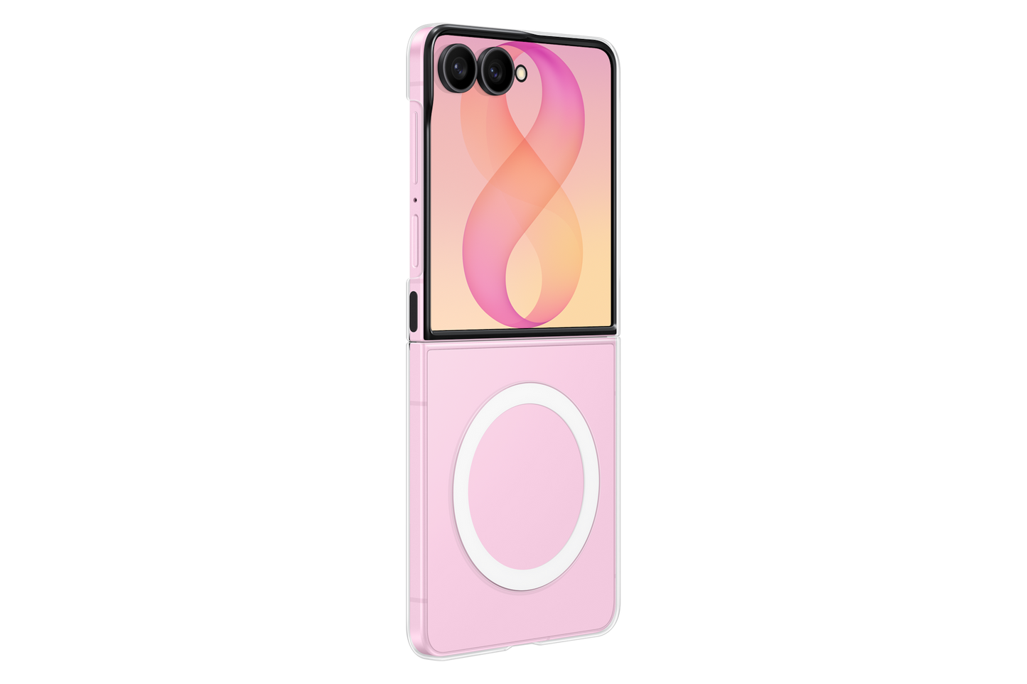 Samsung Z Flip8 Clear Magnet Case - Lifestyle