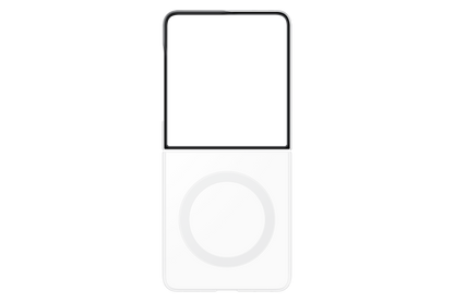 Samsung Z Flip8 Clear Magnet Case - Angle