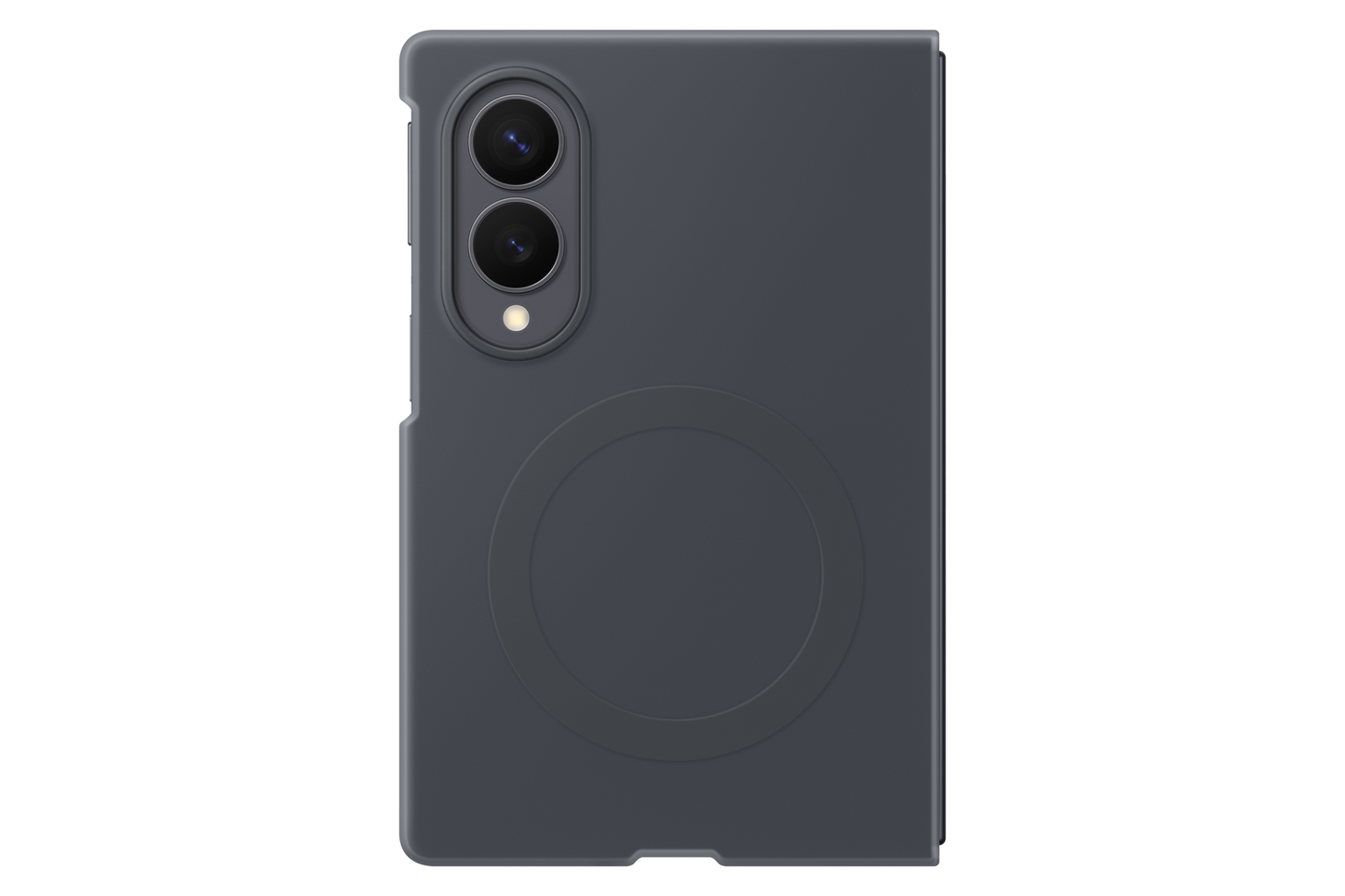 Samsung Z Fold8 Silicone Magnet Case Graphite - Angle