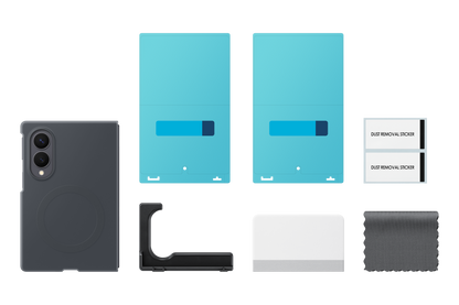 Samsung Z Fold8 Silicone Magnet Case Graphite - Contents