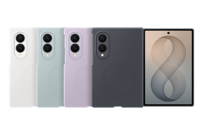 Samsung Z Fold8 Silicone Magnet Case Graphite - Set