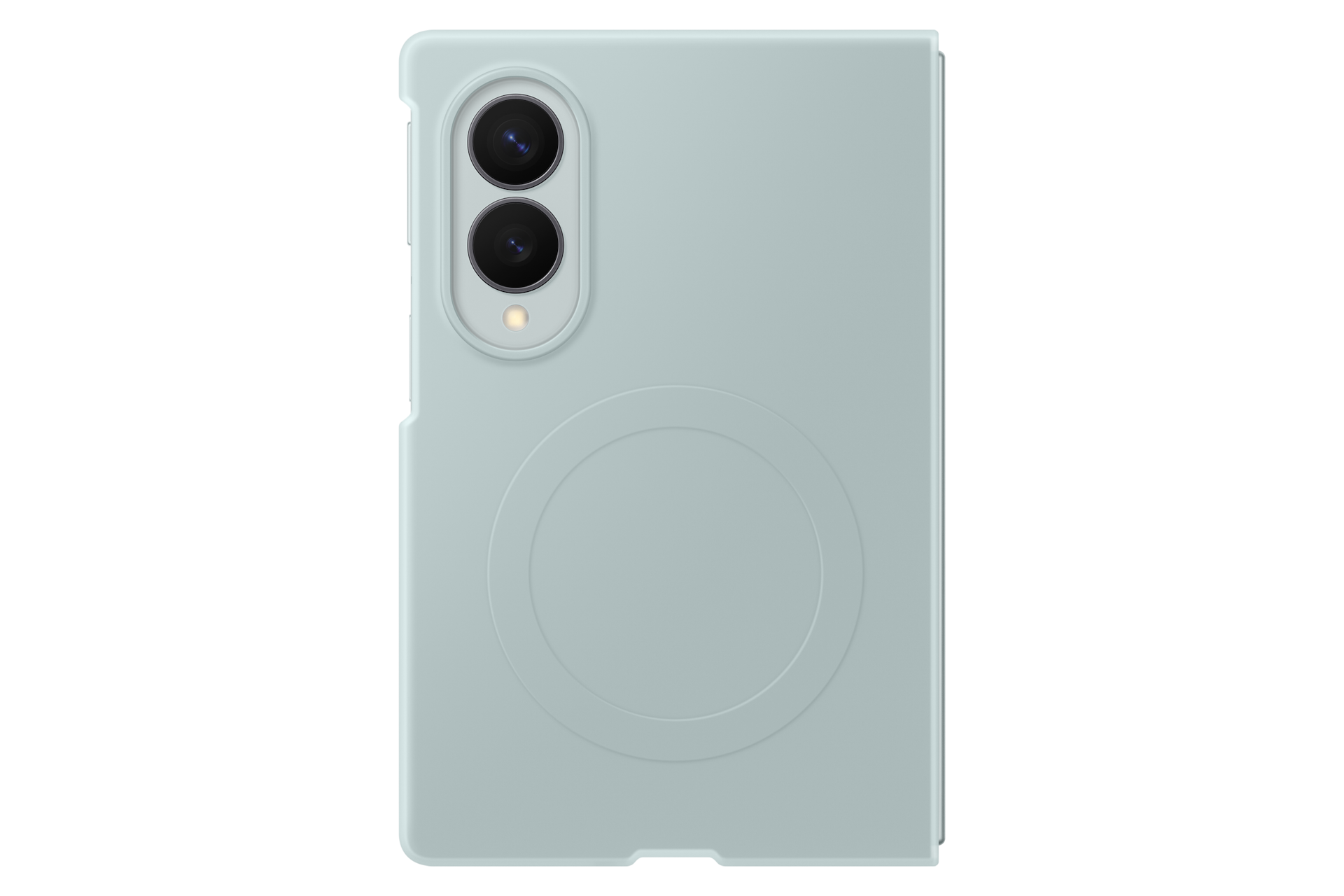 Samsung Z Fold8 Silicone Magnet Case Green - Lifestyle