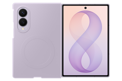 Samsung Z Fold8 Silicone Magnet Case Jasmine - Hero