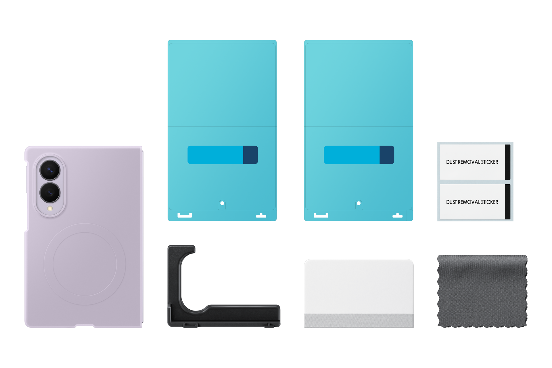 Samsung Z Fold8 Silicone Magnet Case Jasmine - Contents