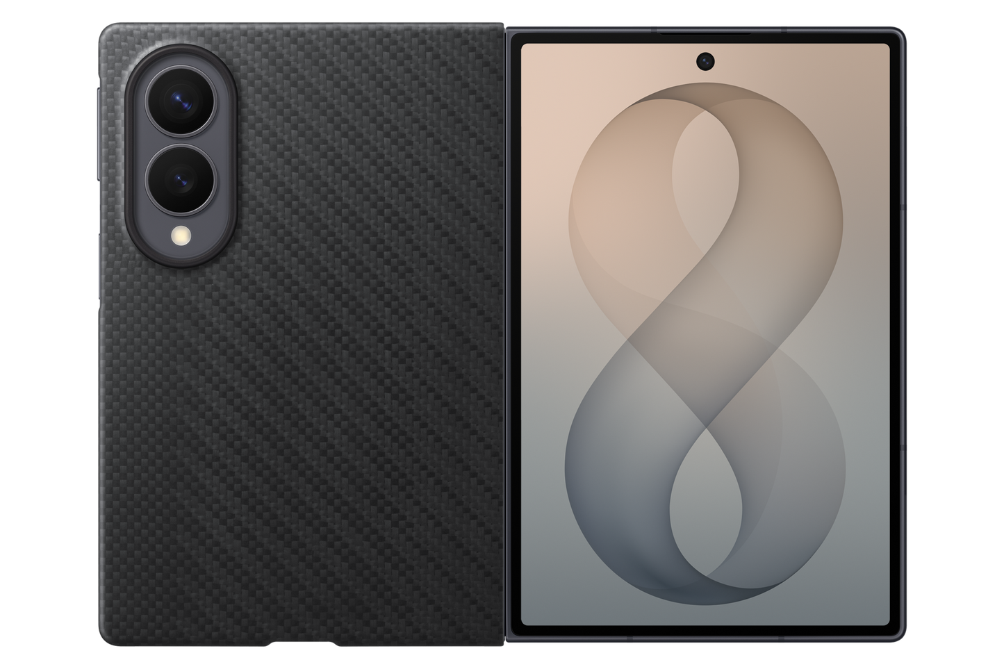 Samsung Galaxy Z Fold8 Carbon Magnet Case Graphite