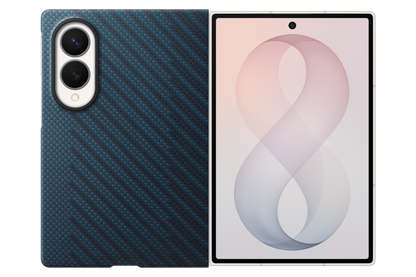 Samsung Galaxy Z Fold8 Carbon Magnet Case Blue