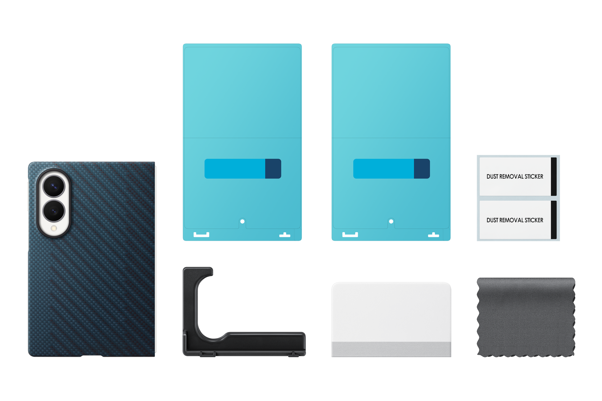 Samsung Z Fold8 Carbon Magnet Case Blue - Contents