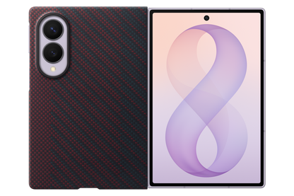 Samsung Galaxy Z Fold8 Carbon Magnet Case Violet
