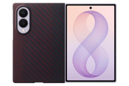 Samsung Galaxy Z Fold8 Carbon Magnet Case Violet