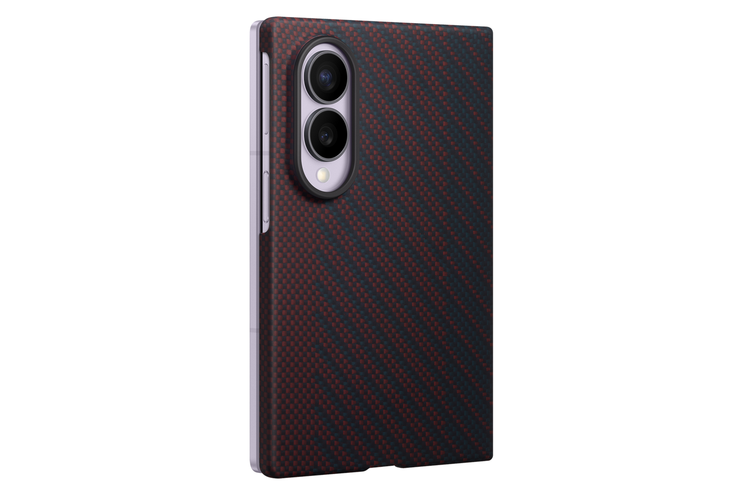 Samsung Z Fold8 Carbon Magnet Case Violet - Lifestyle