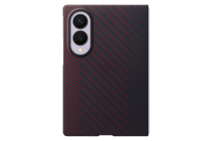 Samsung Z Fold8 Carbon Magnet Case Violet - Angle
