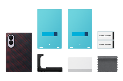 Samsung Z Fold8 Carbon Magnet Case Violet - Contents