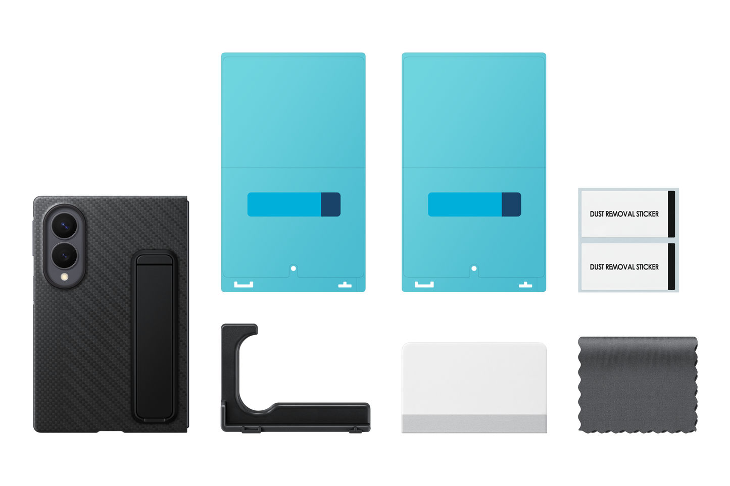 Samsung Z Fold8 Carbon Standing Case - Contents