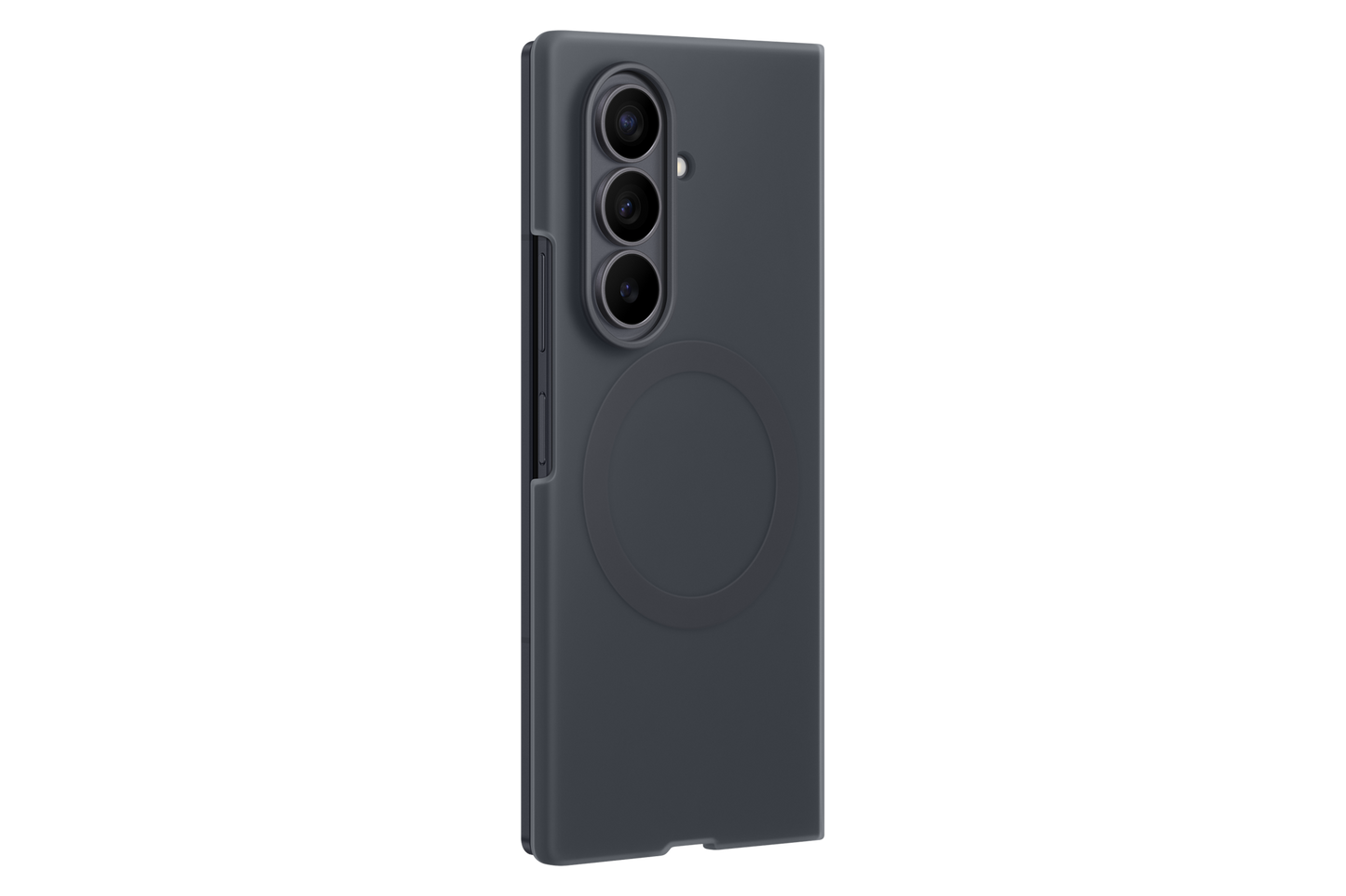 Samsung Z Fold8 Ultra Silicone Magnet Case Graphite - Lifestyle