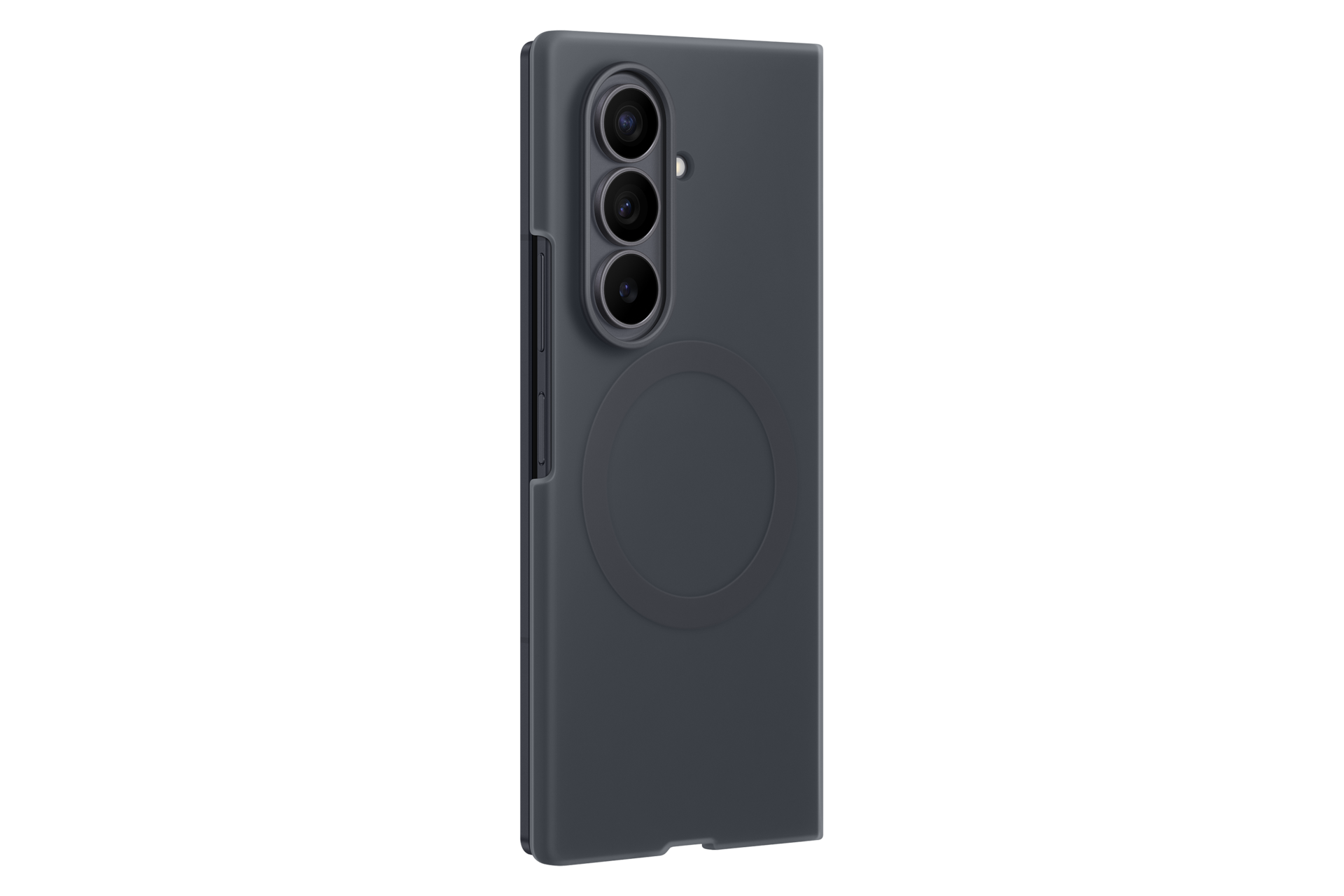 Samsung Z Fold8 Ultra Silicone Magnet Case Graphite - Lifestyle