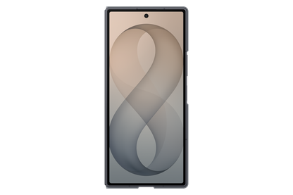 Samsung Z Fold8 Ultra Silicone Magnet Case Graphite - Front