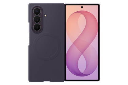 Samsung Galaxy Z Fold8 Ultra Silicone Magnet Case Violet