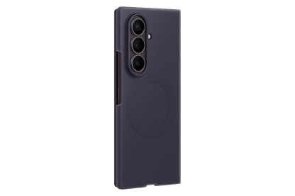 Samsung Z Fold8 Ultra Silicone Magnet Case Violet - Lifestyle
