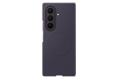 Samsung Z Fold8 Ultra Silicone Magnet Case Violet - Angle