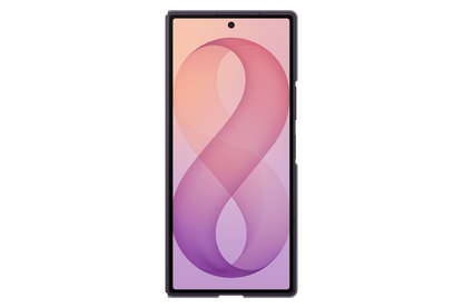Samsung Z Fold8 Ultra Silicone Magnet Case Violet - Front