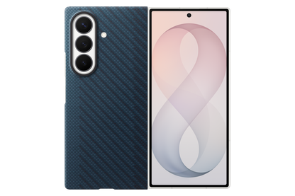 Samsung Galaxy Z Fold8 Ultra Carbon Magnet Case Blue