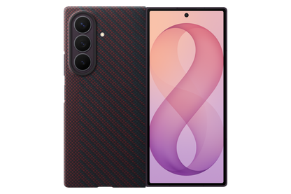Samsung Galaxy Z Fold8 Ultra Carbon Magnet Case Violet