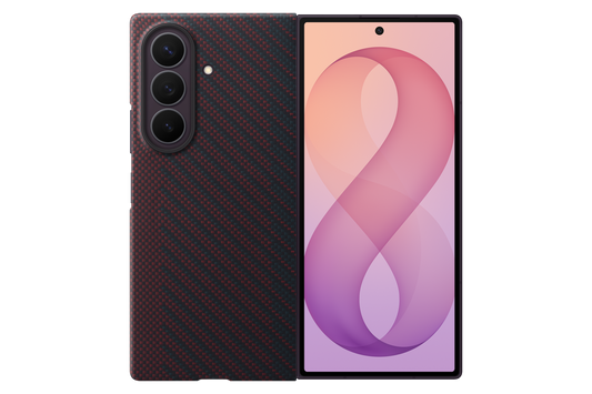 Samsung Galaxy Z Fold8 Ultra Carbon Magnet Case Violet