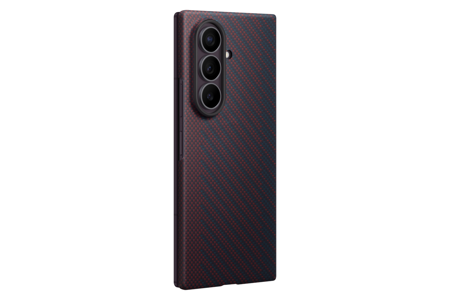 Samsung Z Fold8 Ultra Carbon Magnet Case Violet - Lifestyle