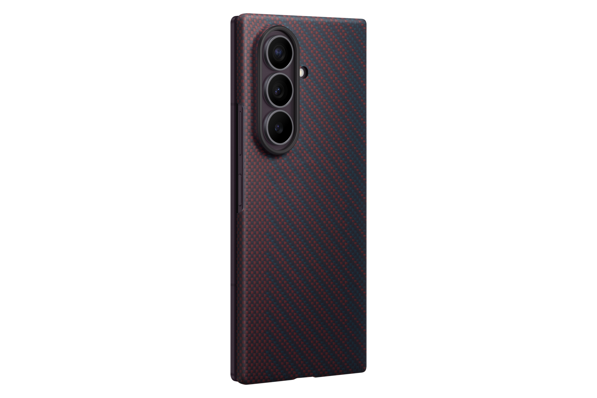 Samsung Z Fold8 Ultra Carbon Magnet Case Violet - Lifestyle