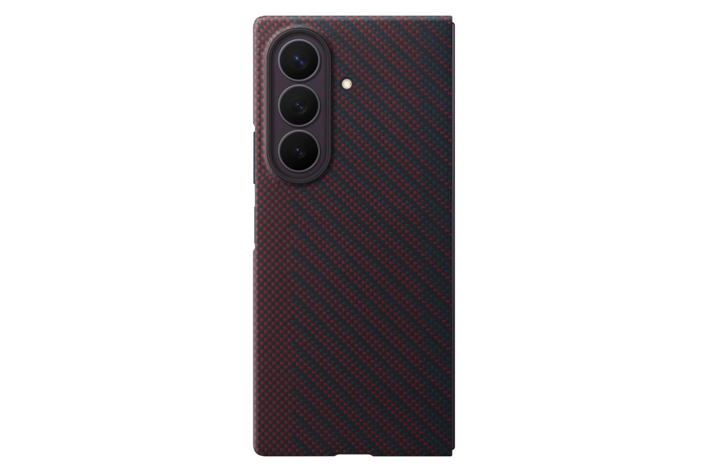 Samsung Z Fold8 Ultra Carbon Magnet Case Violet - Angle