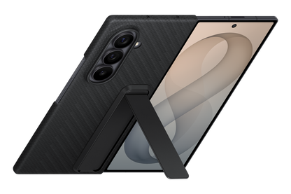 Samsung Z Fold8 Ultra Carbon Standing Case - Portrait