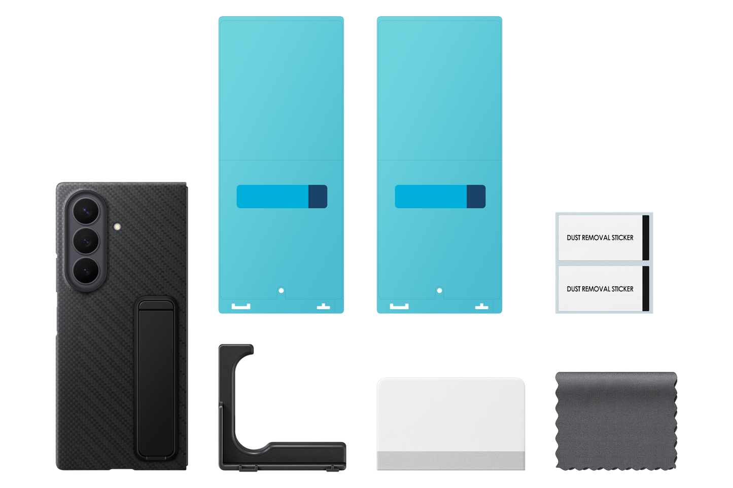 Samsung Z Fold8 Ultra Carbon Standing Case - Contents