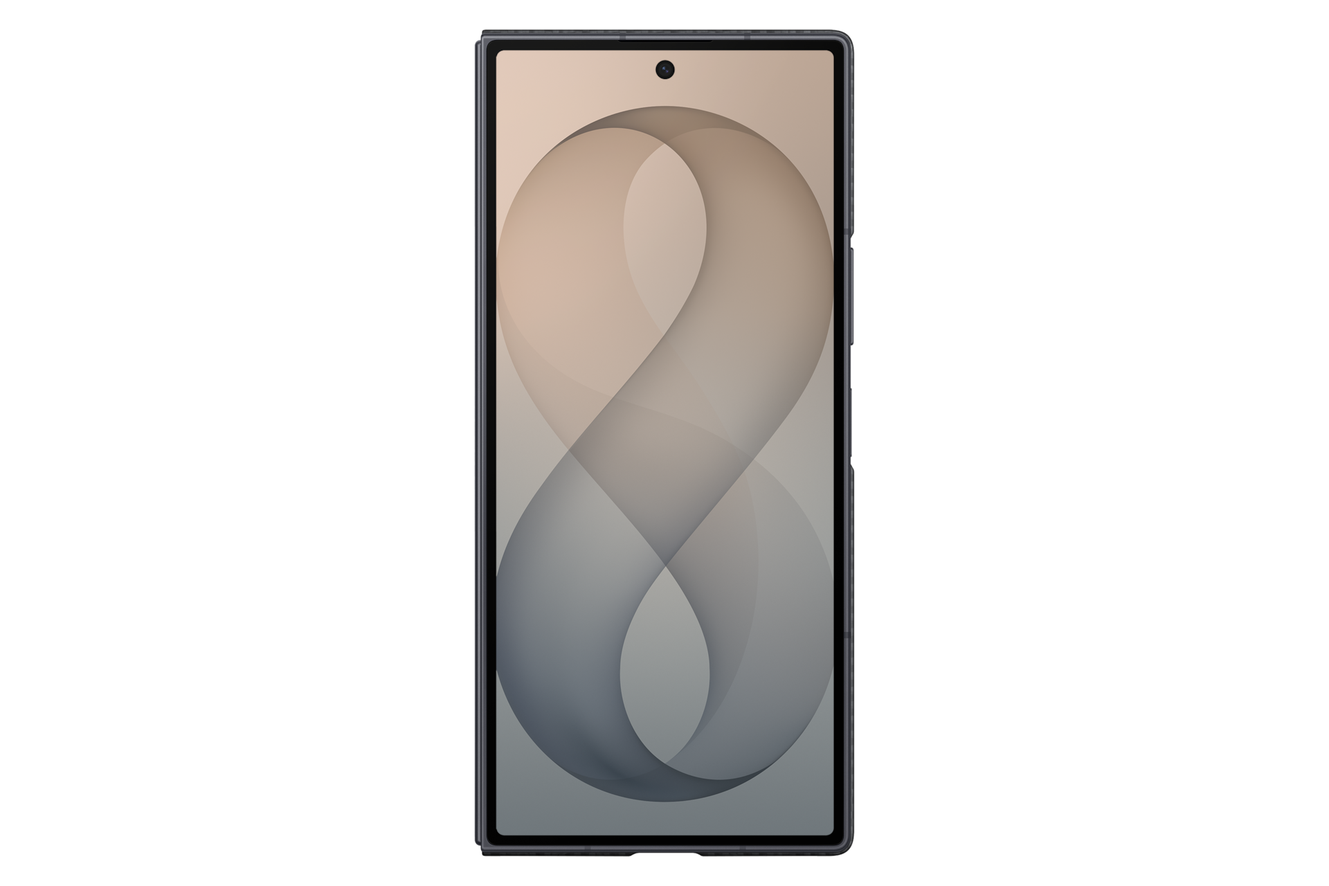 Samsung Z Fold8 Ultra Carbon Standing Case - Front