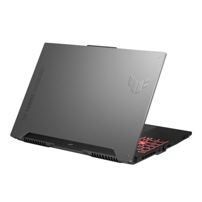 ASUS TUF Gaming A15 FA507 Graphite Black - Lid Top View