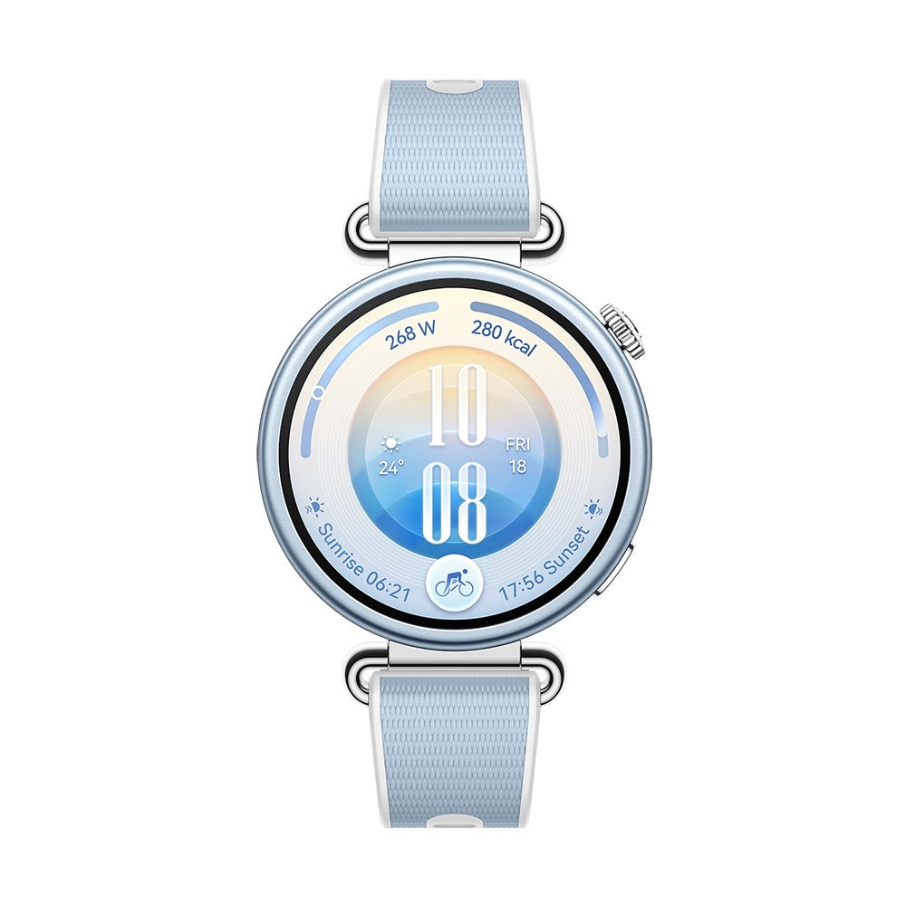 Huawei Watch GT 7 41mm Konsu Fluoroelastomer Strap Blue — Smartwatch
