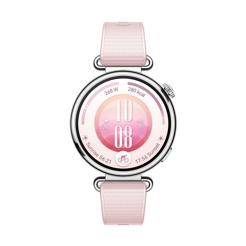 Huawei Watch GT 7 41mm Konsu Fluoroelastomer Strap Pink — Smartwatch