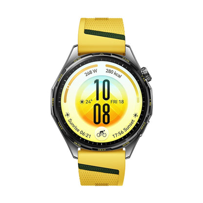 Huawei Watch GT 7 46mm Atum Fluoroelastomer Strap Yellow — Smartwatch