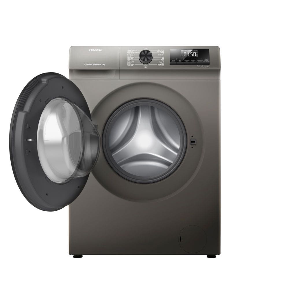 Hisense Front Load Washing Machine, 7 Kg, WFQP7012TP