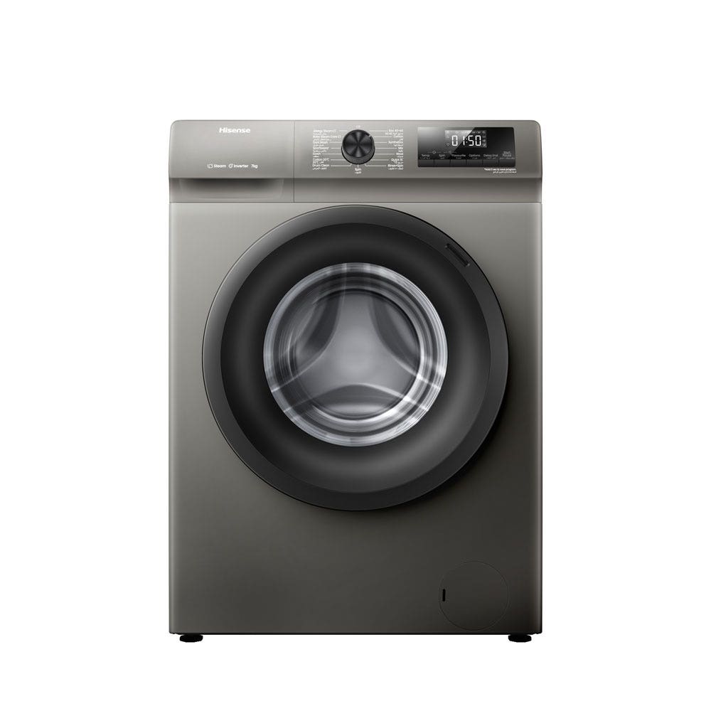 Hisense Front Load Washing Machine, 7 Kg, WFQP7012TP