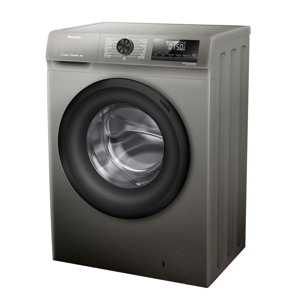 Hisense Front Load Washing Machine, 7 Kg, WFQP7012TP