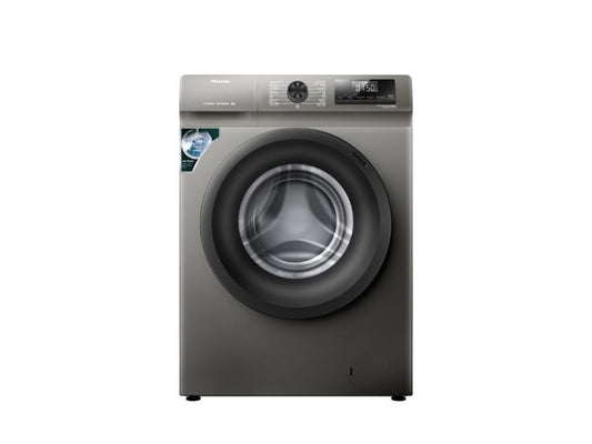 Hisense Front Load Washing Machine, 8 Kg, Titanium Grey, WFQP8012JTS