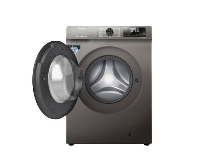 Hisense Front Load Washing Machine, 8 Kg, Titanium Grey, WFQP8012JTS